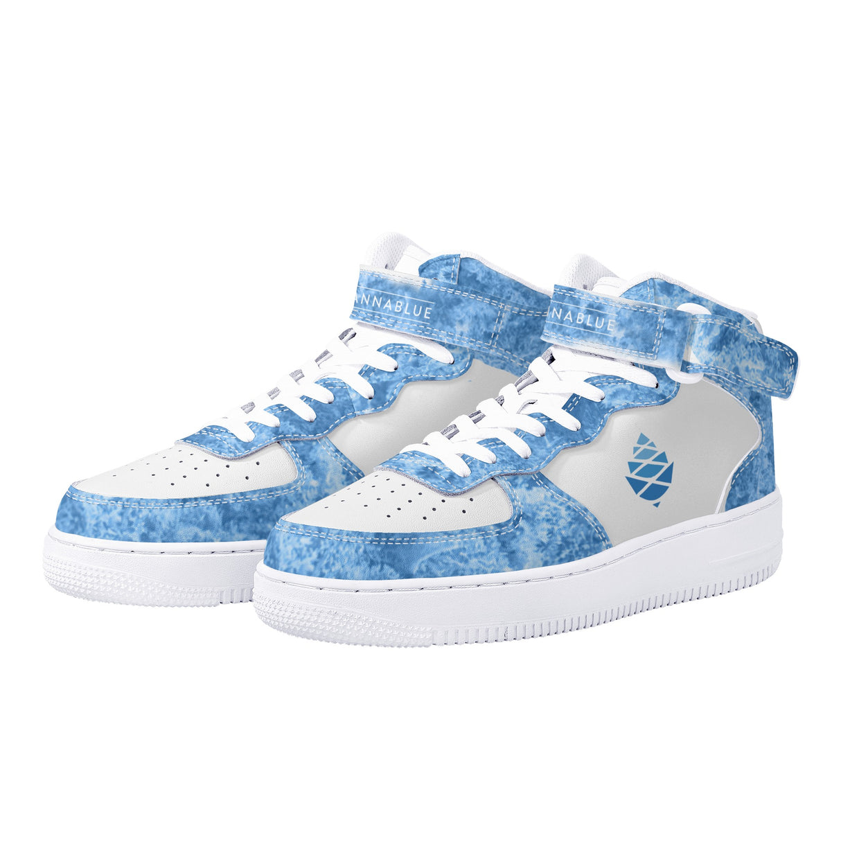 Cone Mens High Top Leather Sneakers