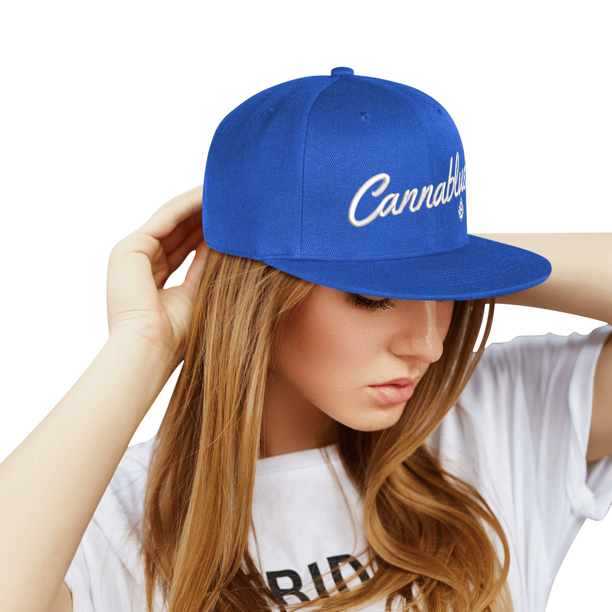 Script 4-sided snapback
