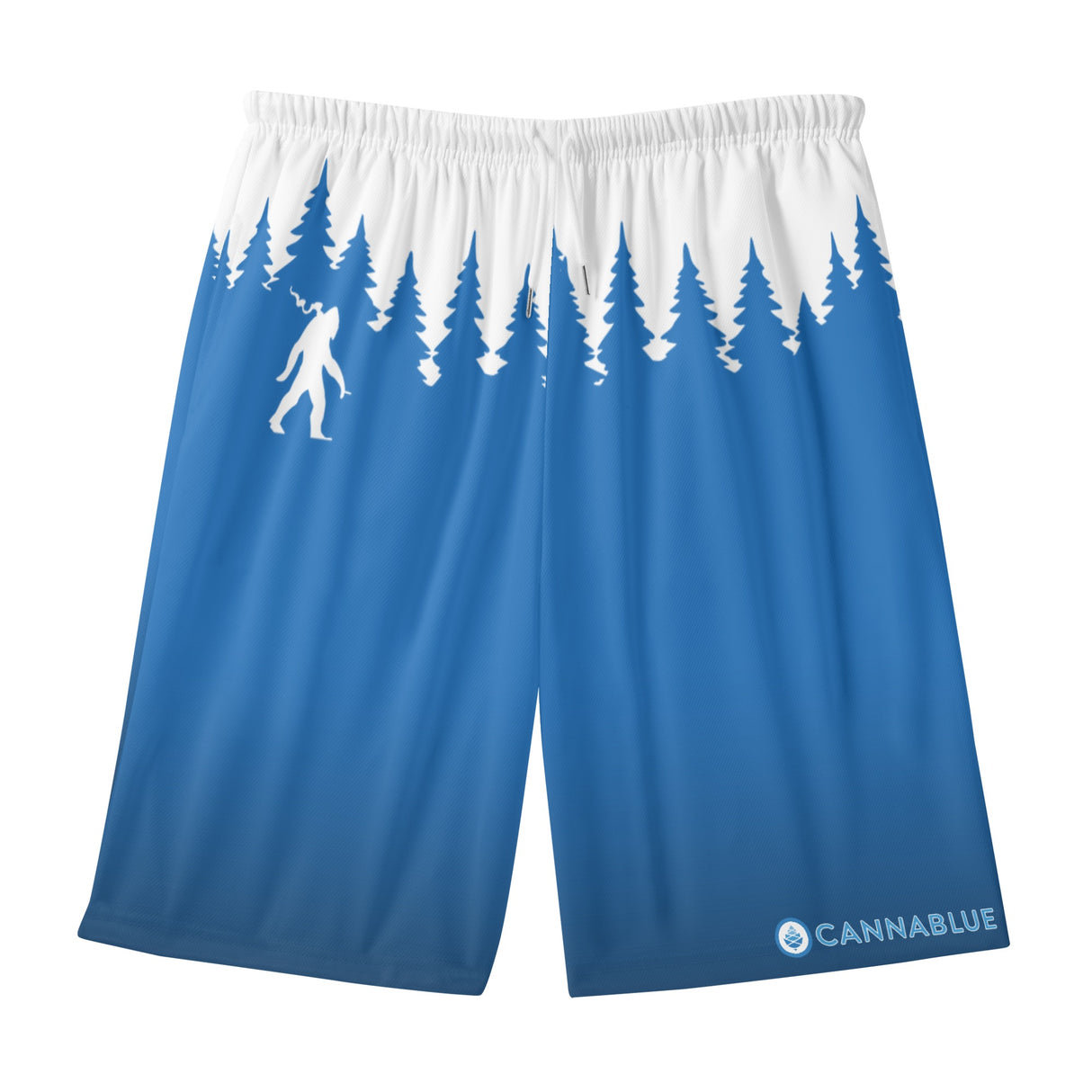 Hashsquatch Mens Lightweight Beach Shorts