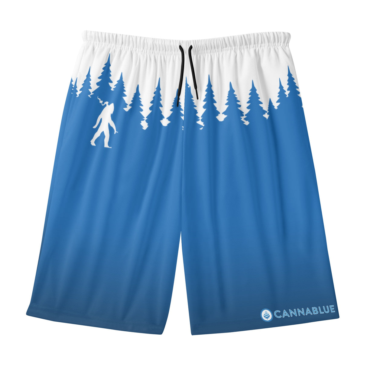 Hashsquatch Mens Lightweight Beach Shorts