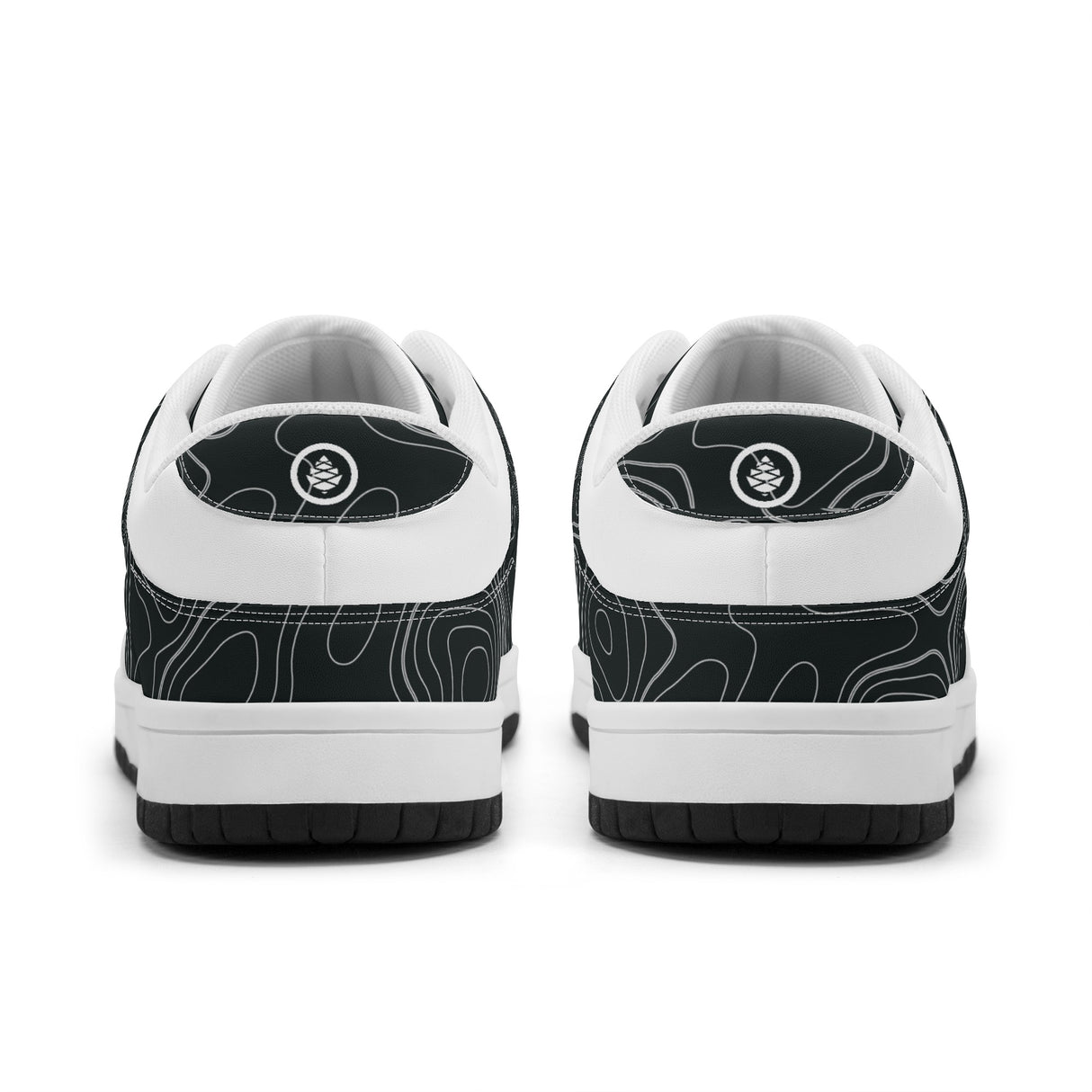 Mens Dunk Stylish Low Top Leather Sneakers