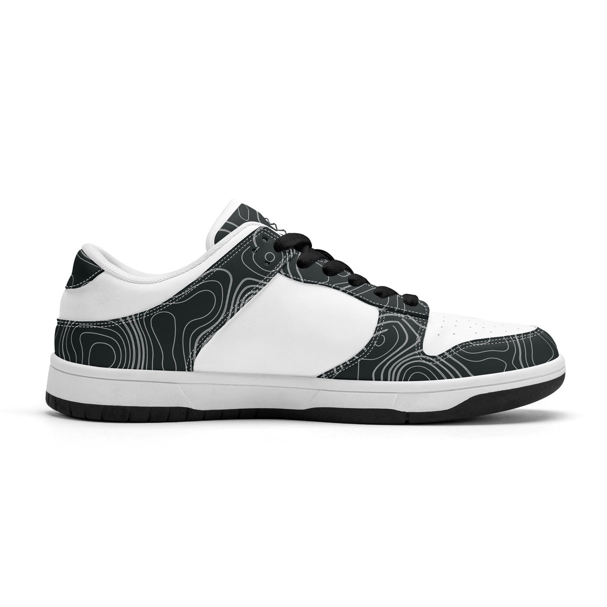 Mens Dunk Stylish Low Top Leather Sneakers