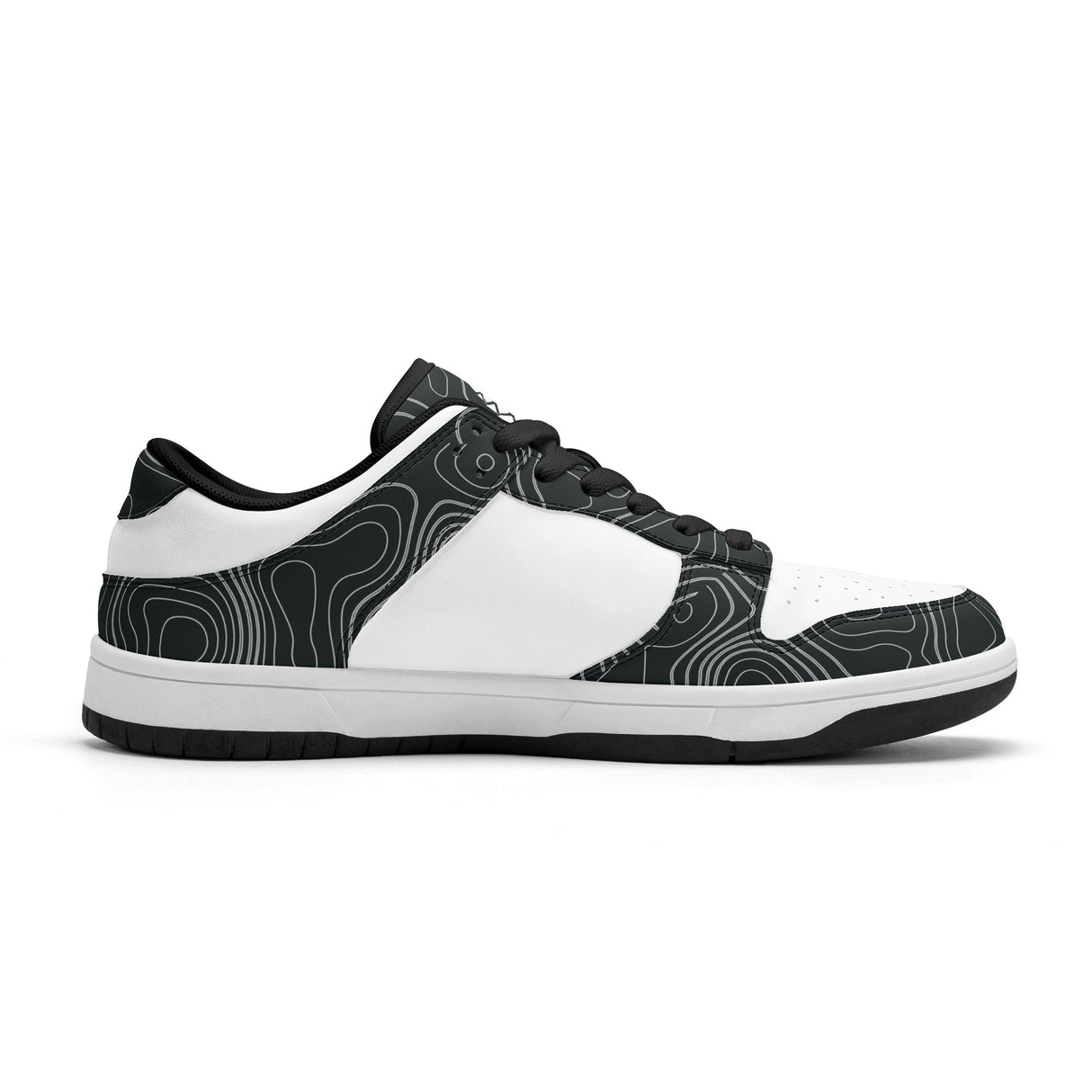 Mens Dunk Stylish Low Top Leather Sneakers