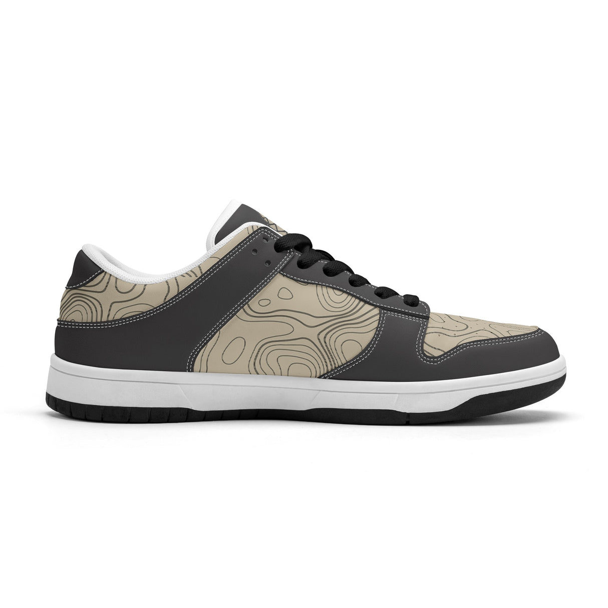 Mens Dunk Stylish Low Top Leather Sneakers