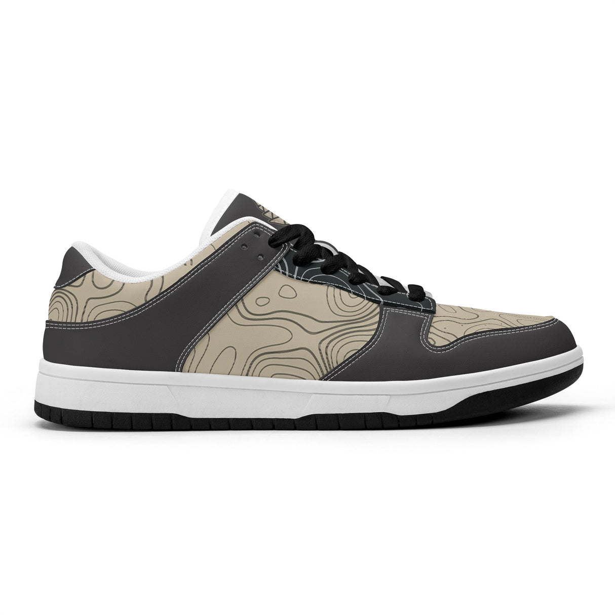 Mens Dunk Stylish Low Top Leather Sneakers