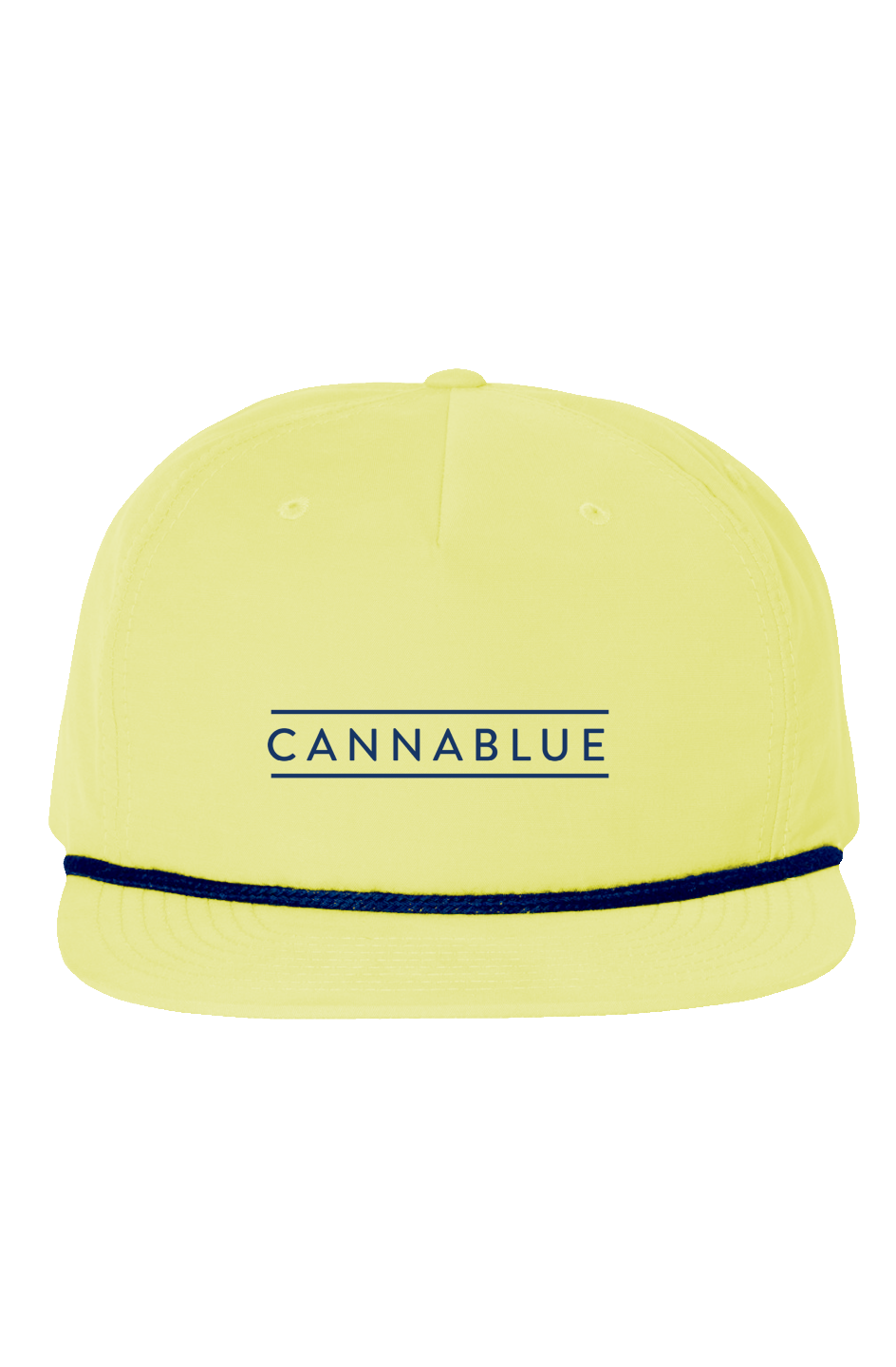 CLASSIC LINE YELLOW/NAVY Panel Golf Cap