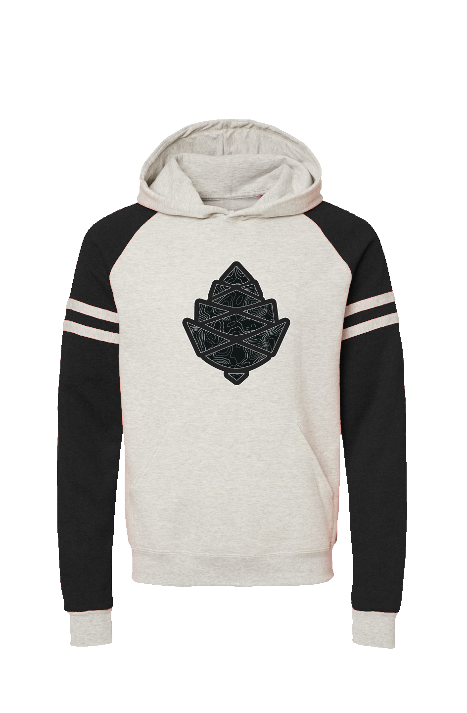 Varsity Colorblocked Raglan Hoodie