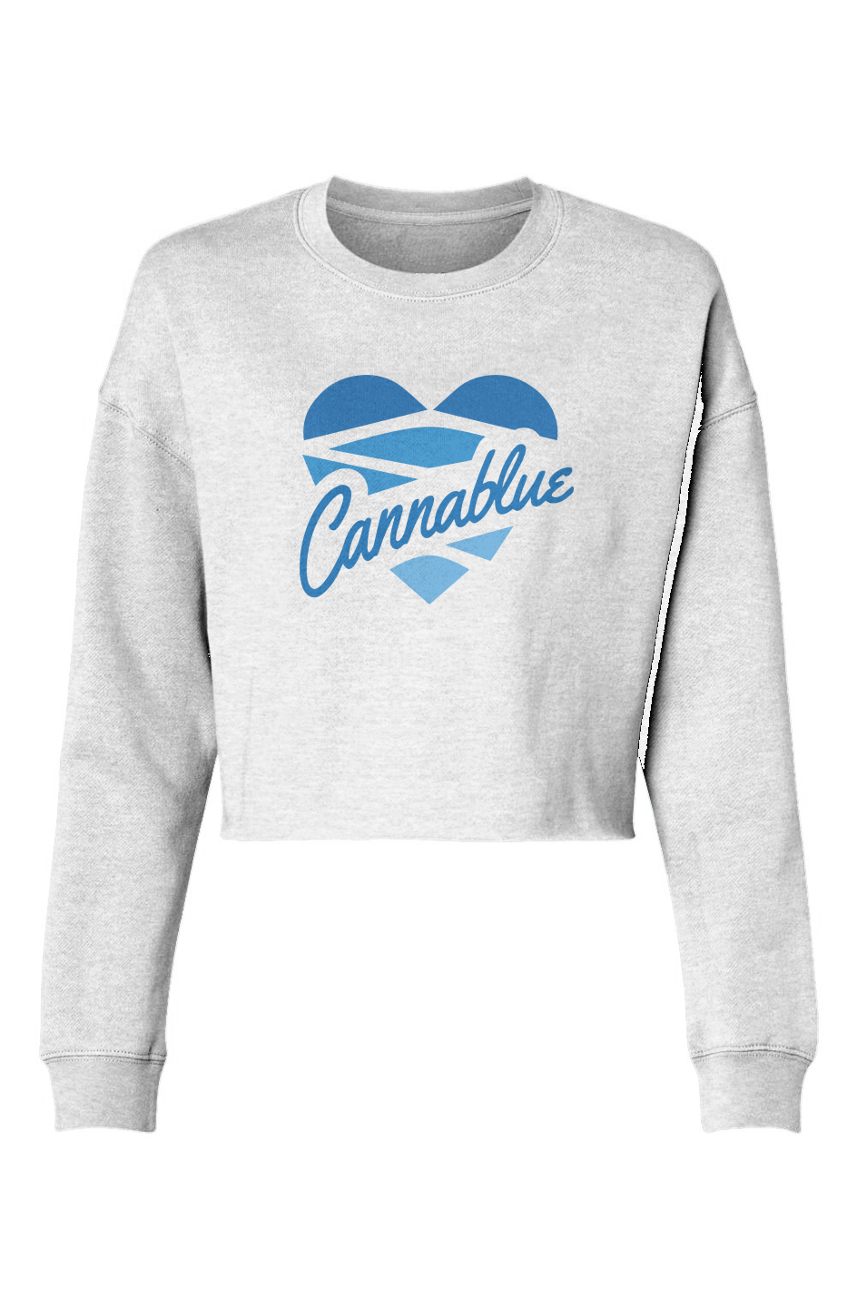 Heart Lightweight Cropped Crew