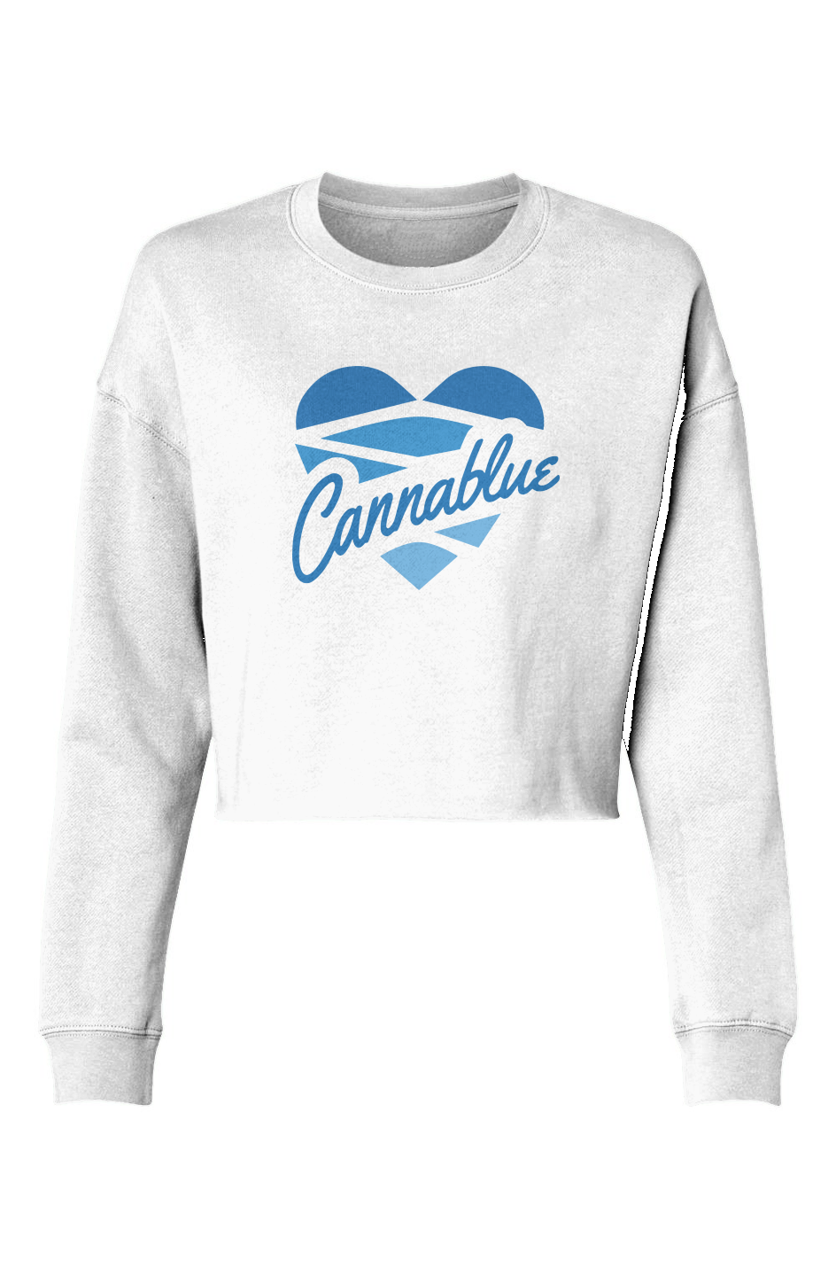 Heart Lightweight Cropped Crew