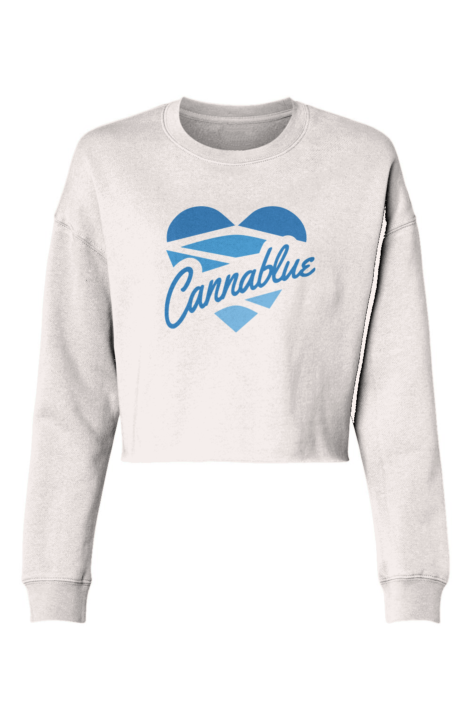 Heart Lightweight Cropped Crew