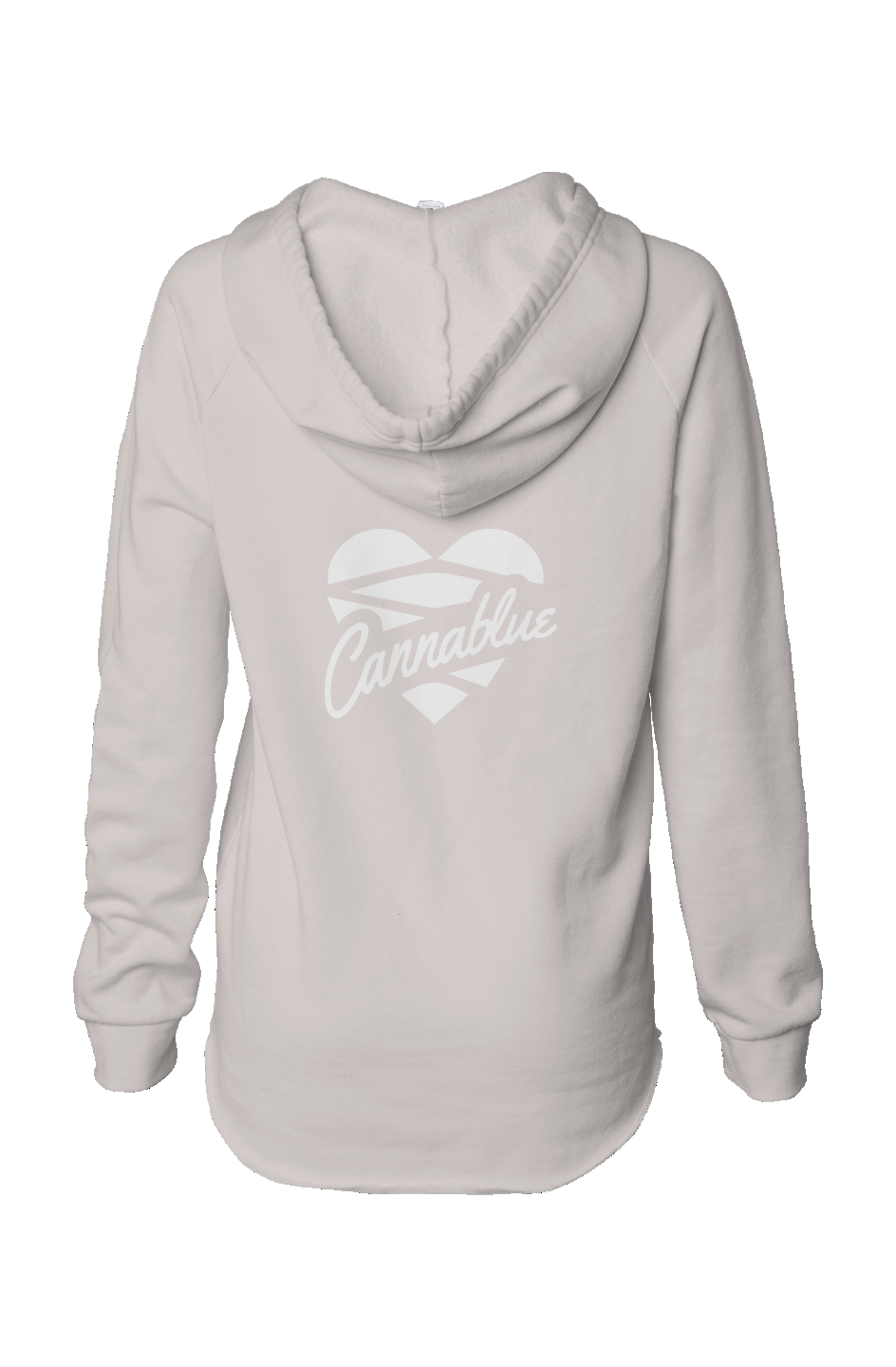 Heart Throb Womens Lightweight Wash Hooded Sweats