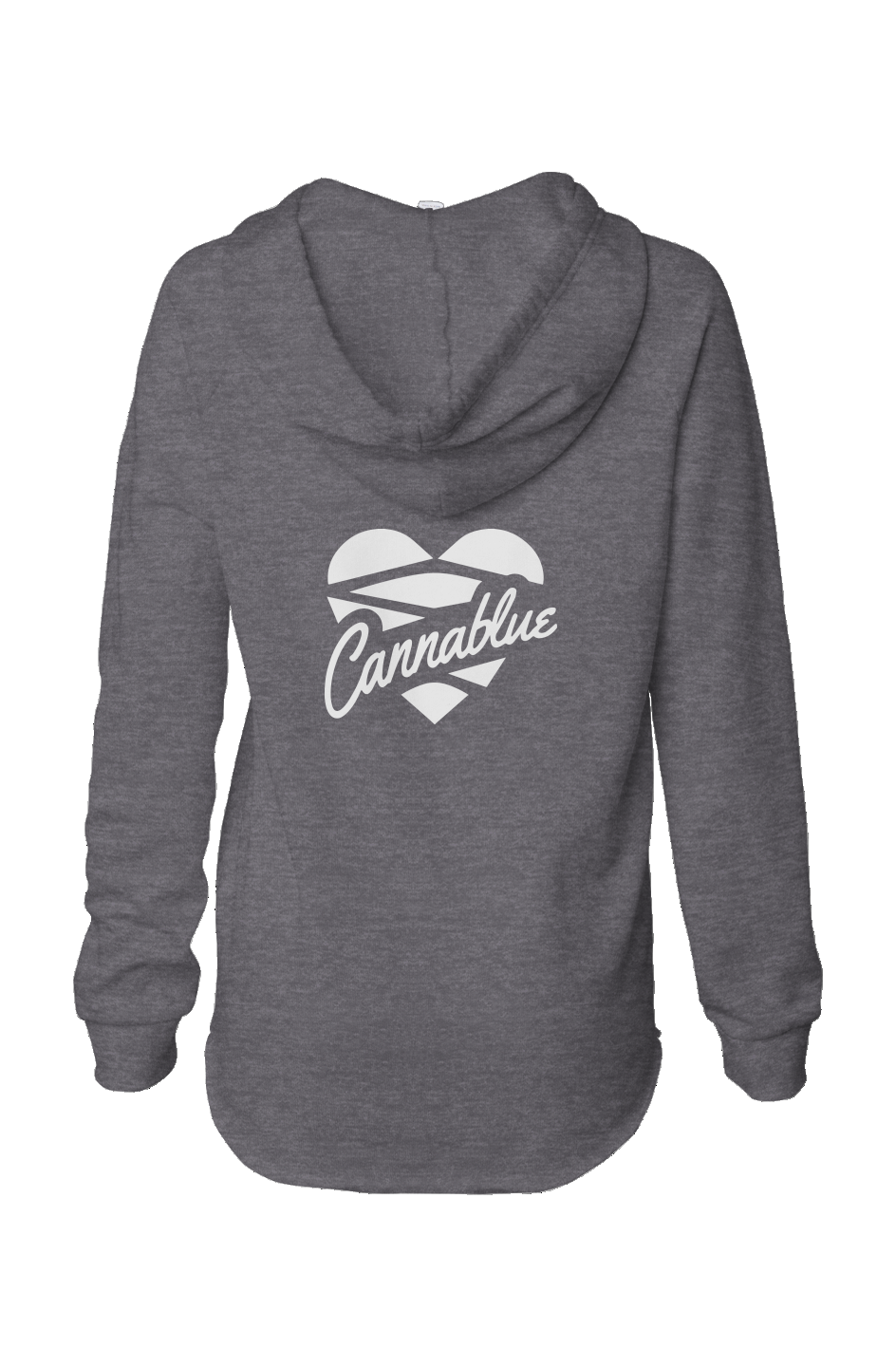 Heart Throb Womens Lightweight Wash Hooded Sweats