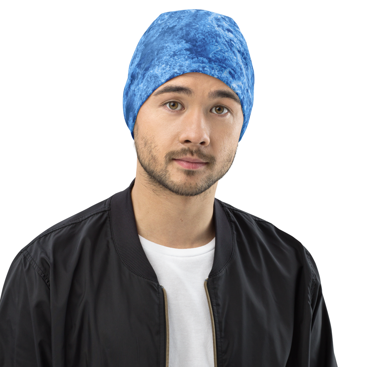Lake Nug Pattern All-Over Print Beanie