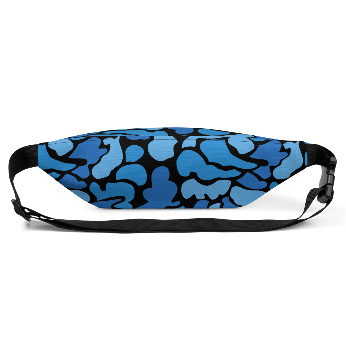 Camo Dark Script Fanny Pack
