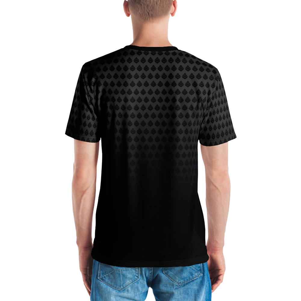 Cone Fade Script Men's t-shirt