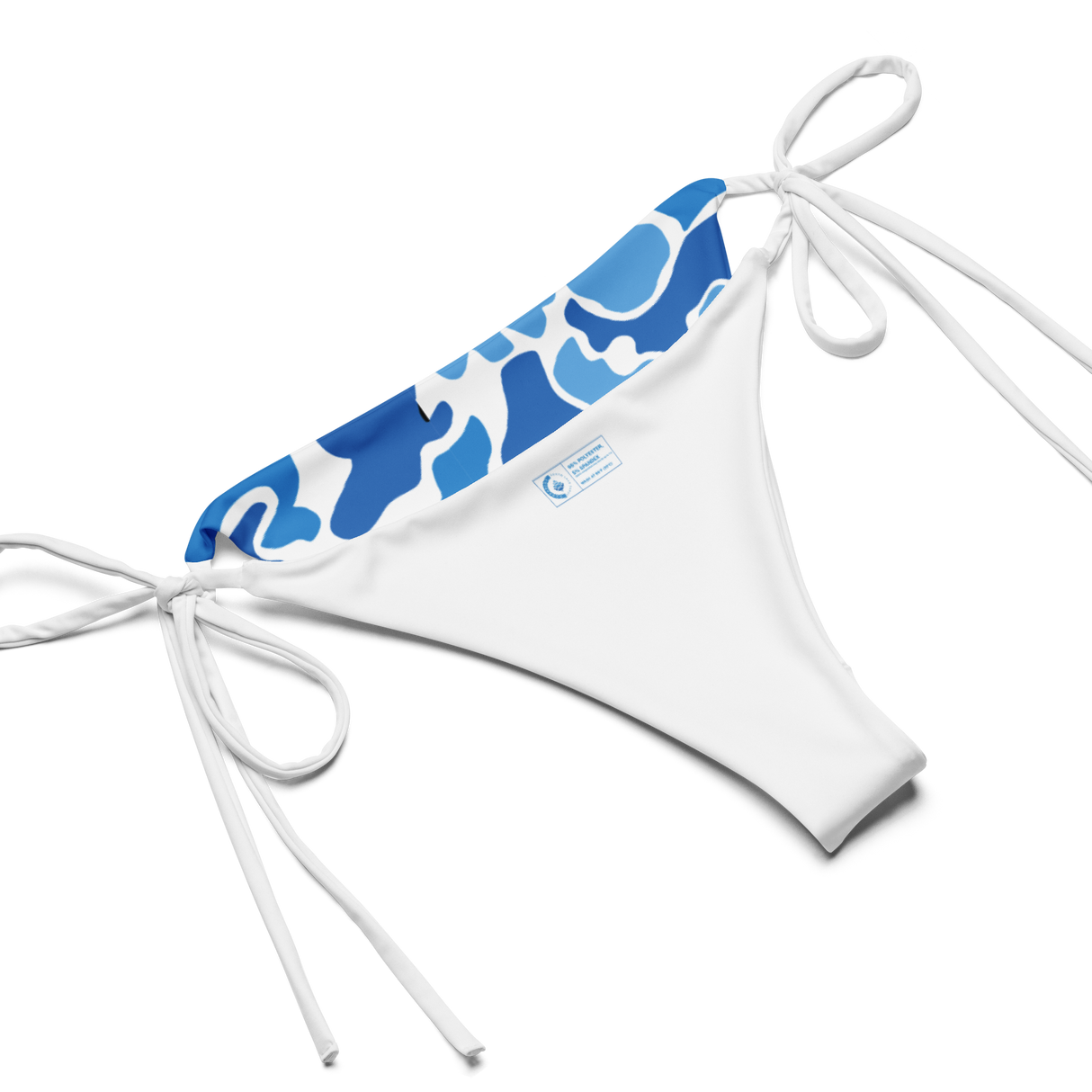 CannaFlauge Light All-over print recycled string bikini