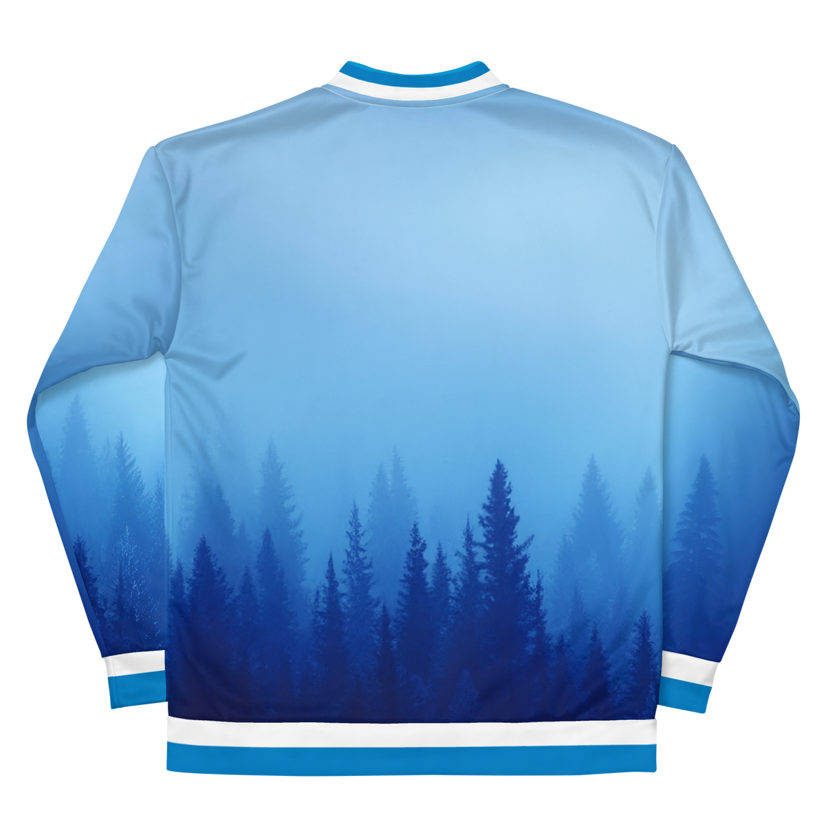 Blue Morning Unisex Bomber Jacket