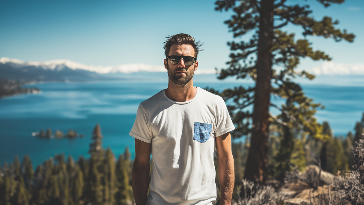 Nug Pocket t tultex mens t shirt