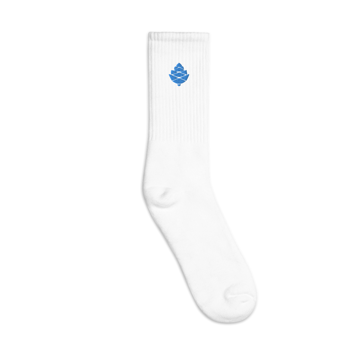 Cone Embroidered socks