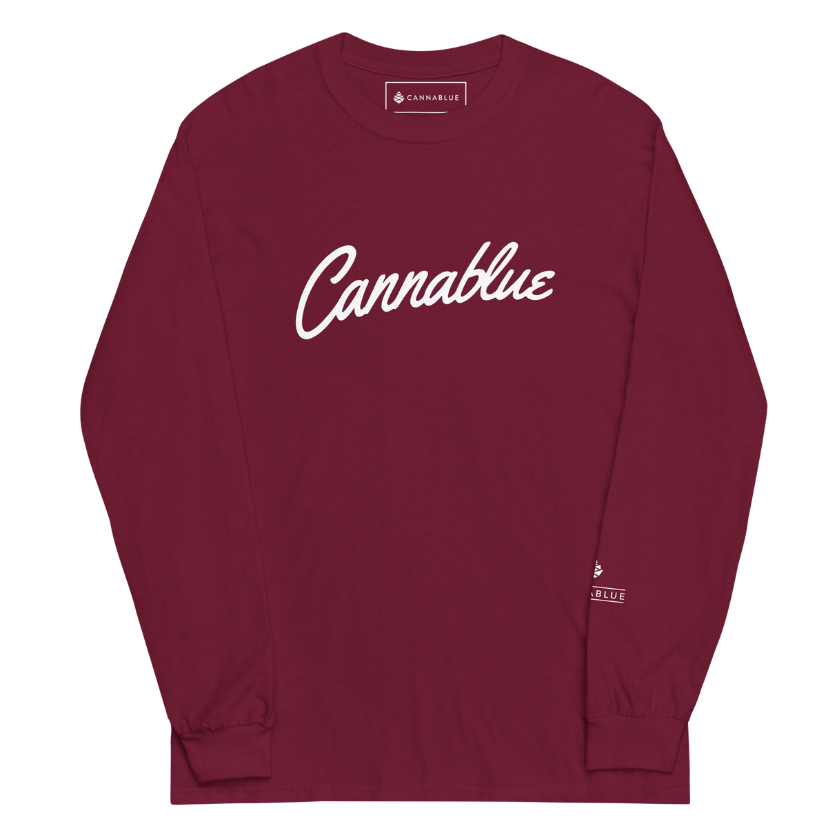 script Men’s Long Sleeve Shirt