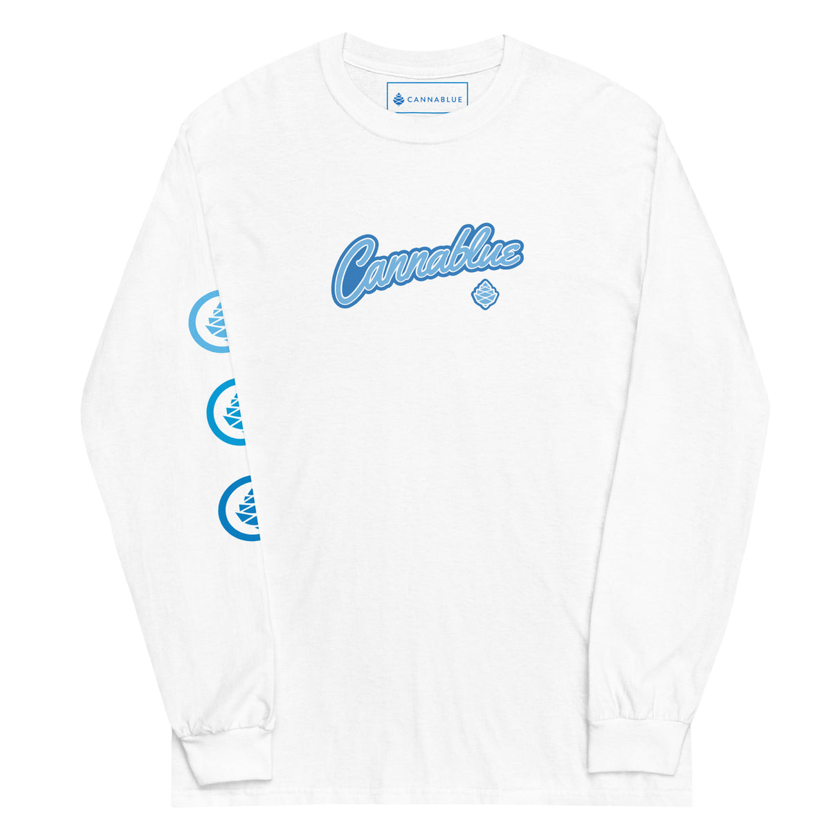 Script Tri-dot Men’s Long Sleeve Shirt