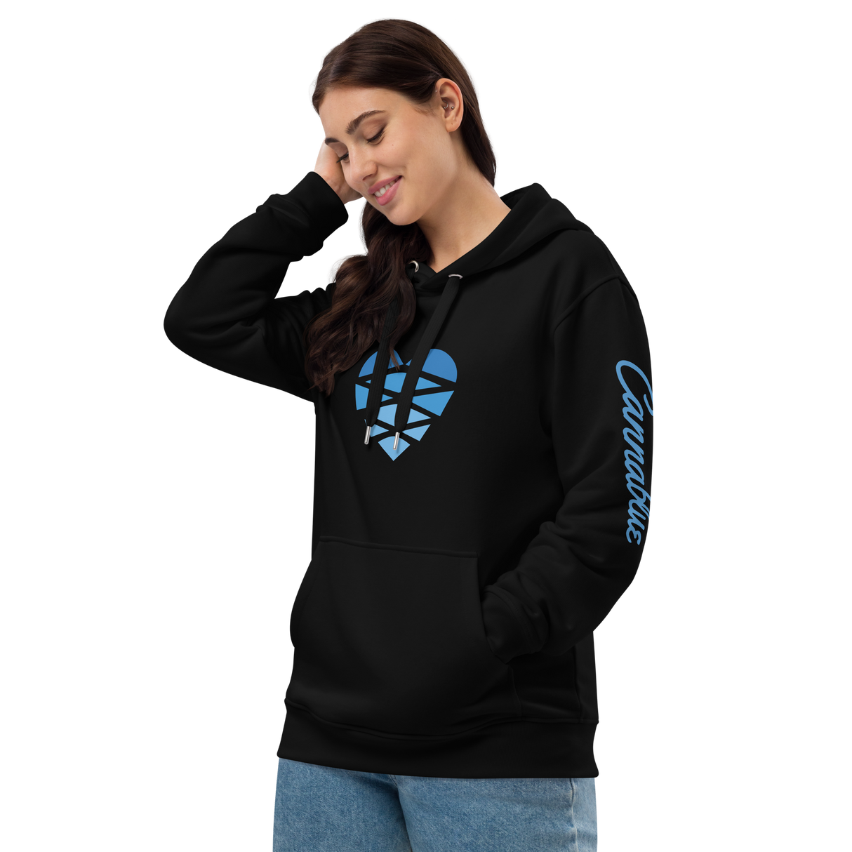 Heart Cone Premium eco hoodie