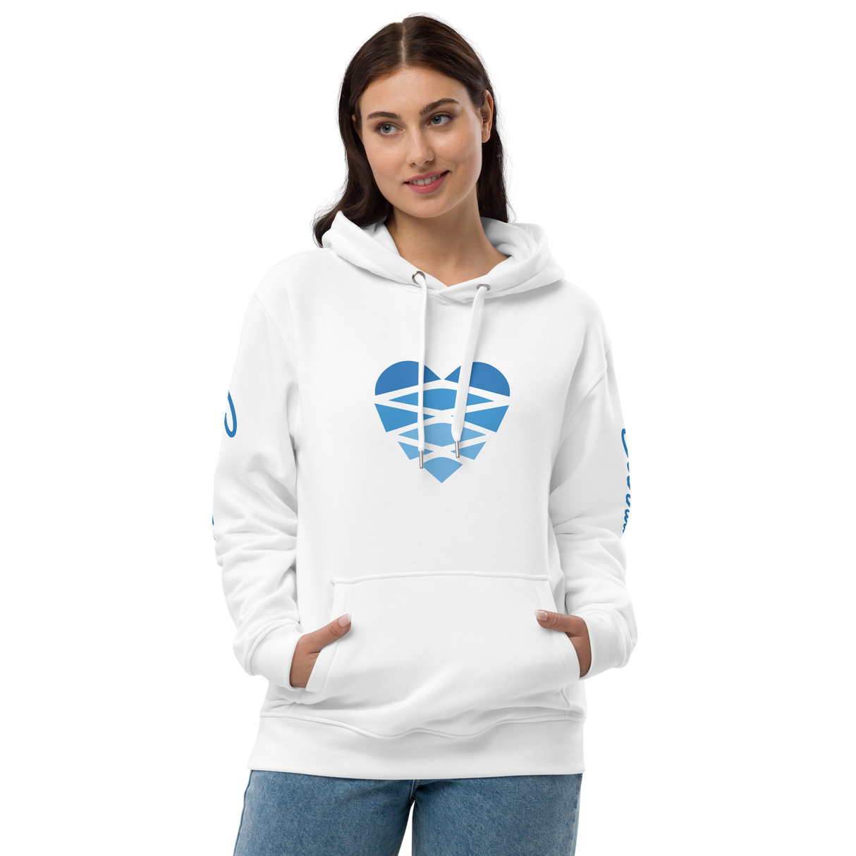 Heart Cone Premium eco hoodie