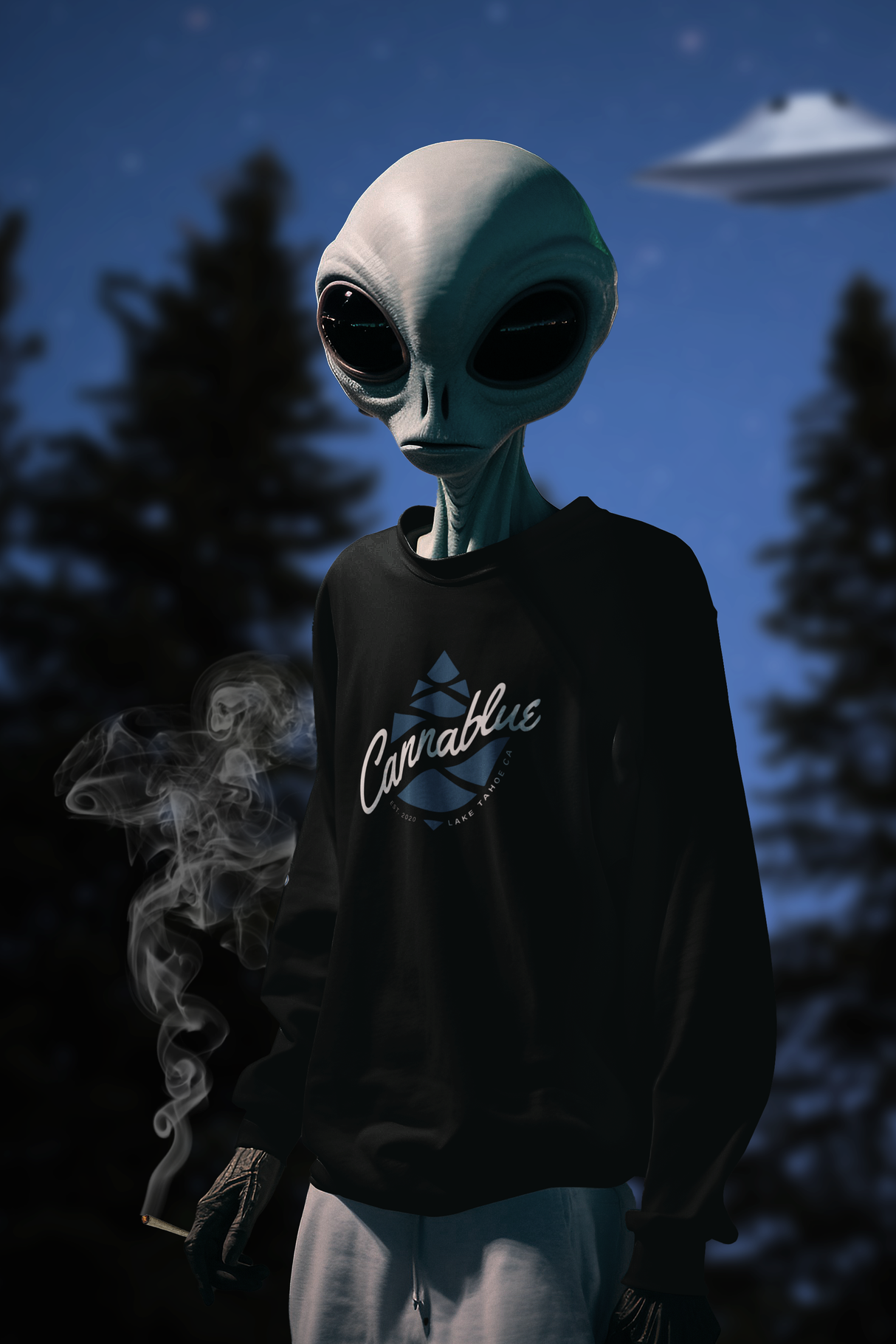 Script Cone Champion Sweatshirt