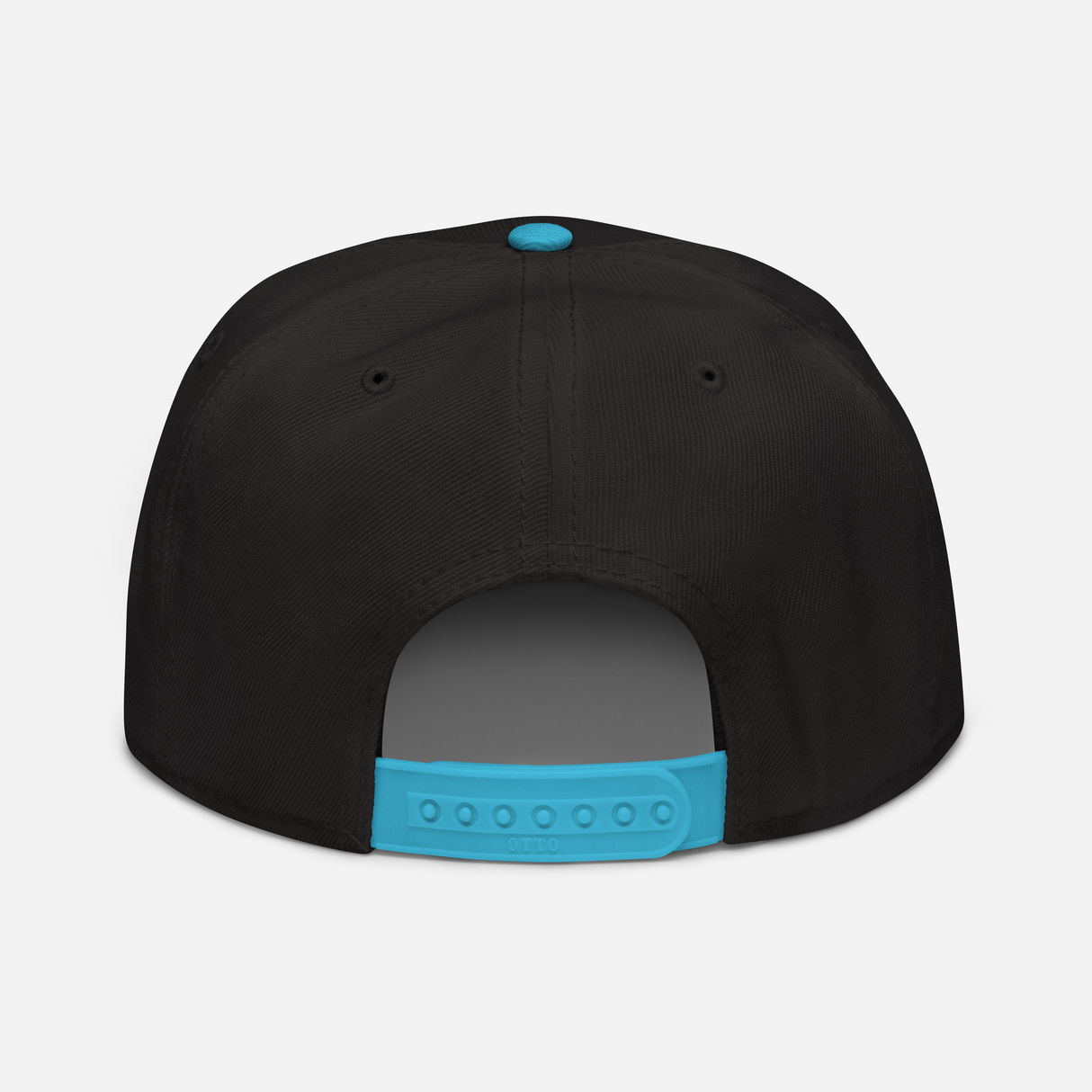 Blue Script Snapback Hat