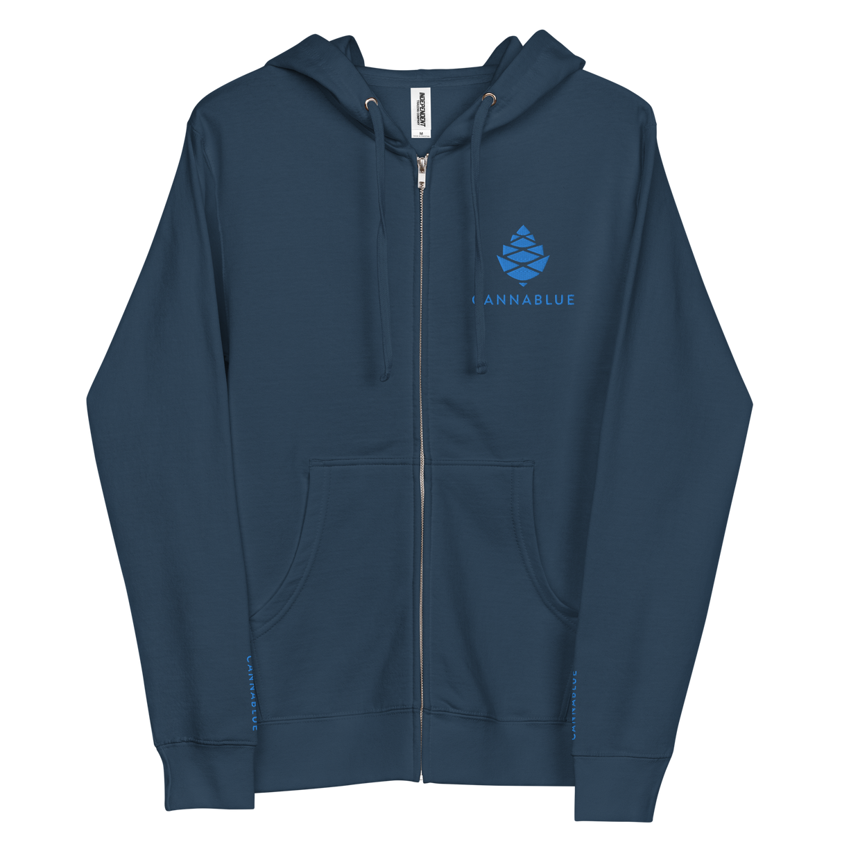 Cone Unisex fleece zip up hoodie