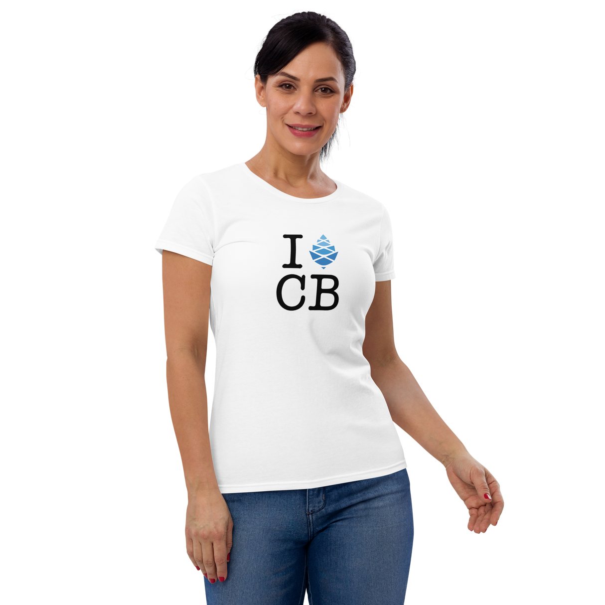 I LOVE CANNABLUE Women's short sleeve t-shirt