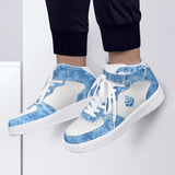 Cone Mens High Top Leather Sneakers