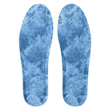 Lake Blue Mens Low Top Leather Sneakers