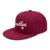 Script 4-sided snapback