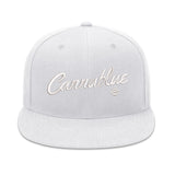 Script 4-sided snapback