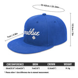 Script 4-sided snapback