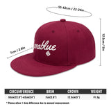 Script 4-sided snapback