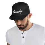 Script 4-sided snapback