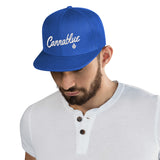 Script 4-sided snapback