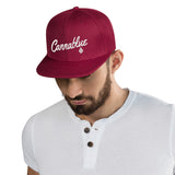 Script 4-sided snapback