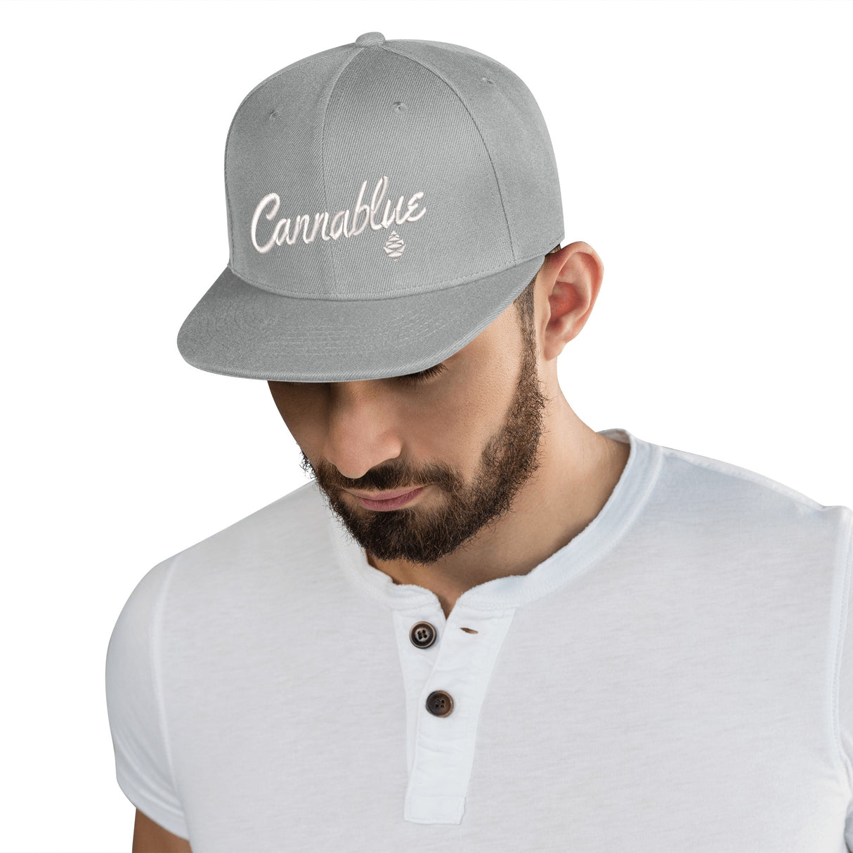 Script 4-sided snapback