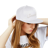 Script 4-sided snapback