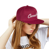 Script 4-sided snapback