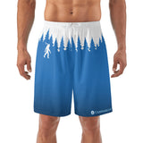 Hashsquatch Mens Lightweight Beach Shorts
