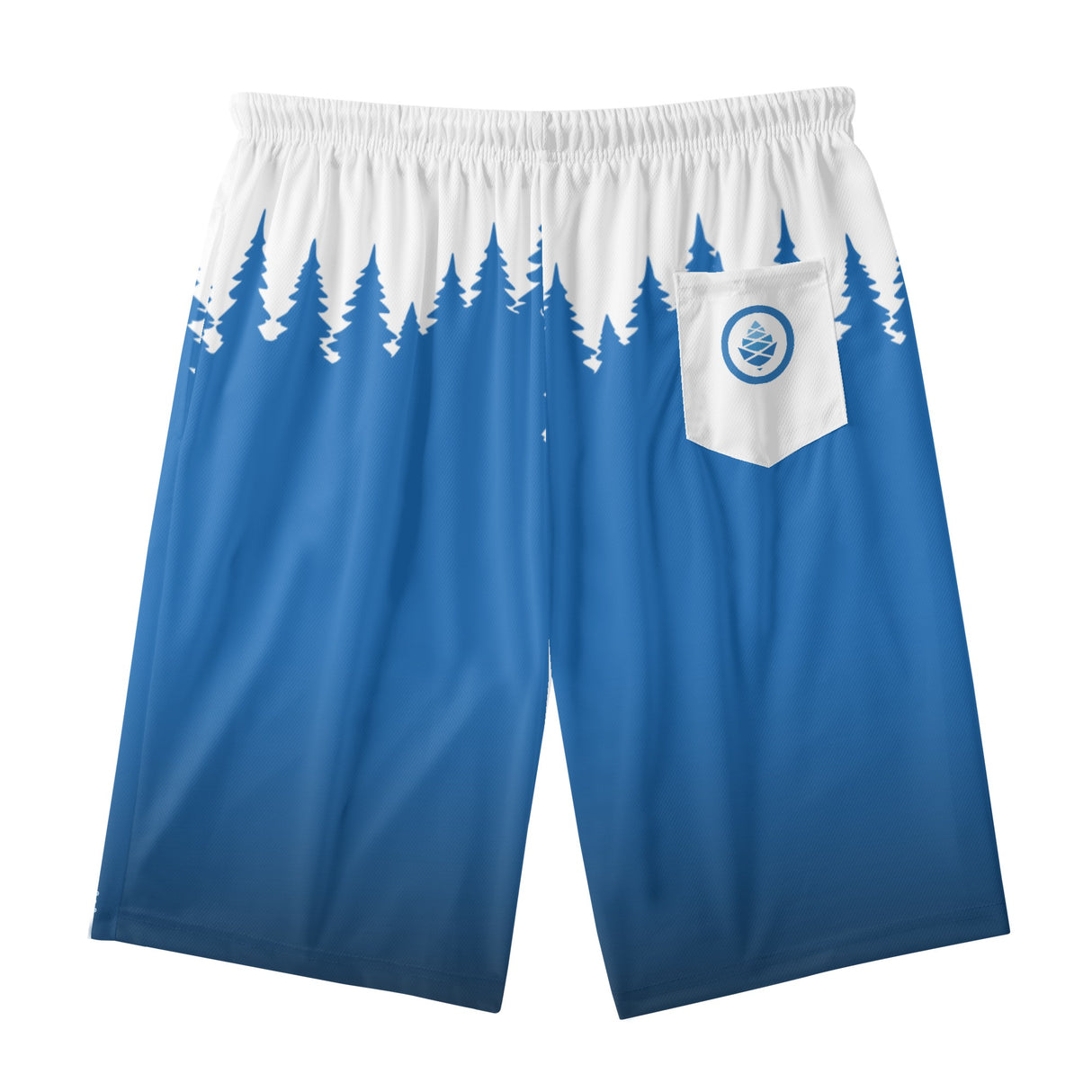 Hashsquatch Mens Lightweight Beach Shorts