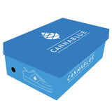 Lake Blue Mens Low Top Leather Sneakers