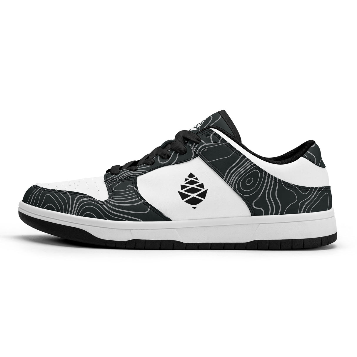 Mens Dunk Stylish Low Top Leather Sneakers