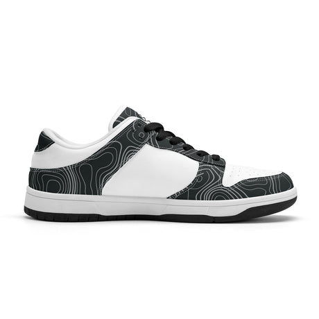 Mens Dunk Stylish Low Top Leather Sneakers