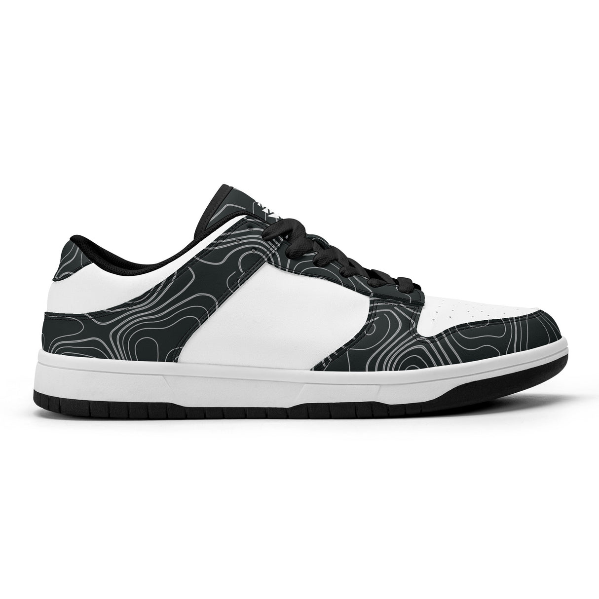 Mens Dunk Stylish Low Top Leather Sneakers