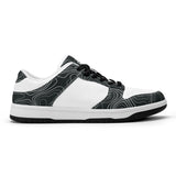 Mens Dunk Stylish Low Top Leather Sneakers